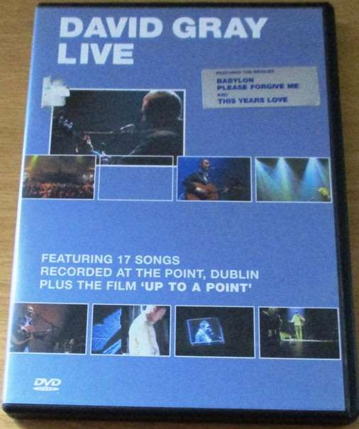 DAVID GRAY Live  DVD