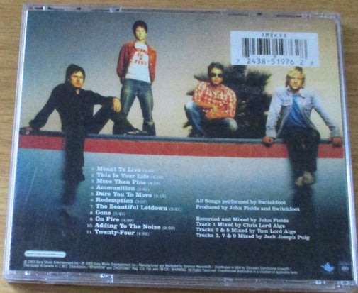 SWITCHFOOT The Beautiful Lockdown [Shelf G Box 19]