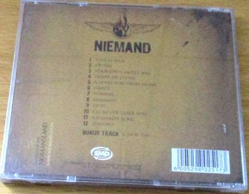 NIEMAND This is War CD [Shelf G Box 19]