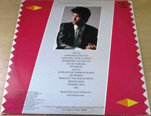PAUL YOUNG No Parlez South African Pressing VINYL RECORD