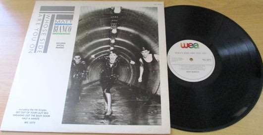 MATT BIANCO Whose Side Are You On? South African Pressing VINYL RECORD