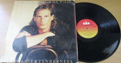 MICHEAL BOLTON  Time Love and Tenderness South African Pressing VINYL RECORD
