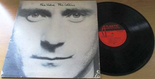 PHIL COLLINS Face Value South African Pressing VINYL RECORD