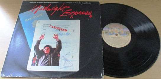 MIDNIGHT EXPRESS O.S.T. South African Pressing VINYL RECORD
