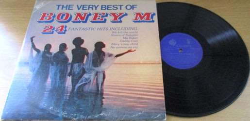BONEY M The Very Best of 24 Fantastic Hits 2xLP VINYL RECORD