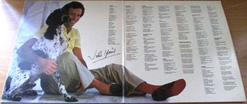 JULIO IGLESIAS Momentos VINYL RECORD