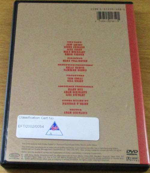 PEARL JAM Single Video Theory  DVD