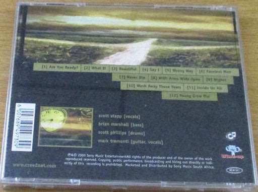 CREED Human Clay CD  [Shelf G Box 21]