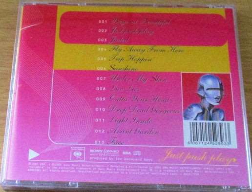 AEROSMITH Just Push Play [clear tray] CD  [Shelf G Box 22]