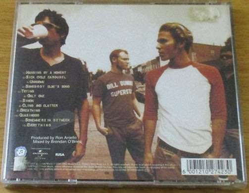 LIFEHOUSE  No Name Face CD  [Shelf G Box 23 + main stock room]