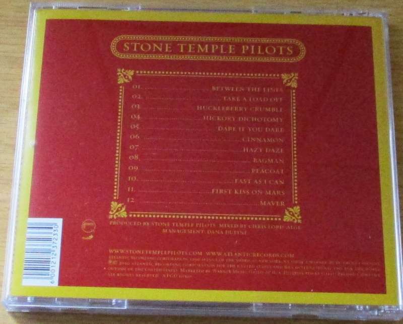 STONE TEMPLE PILOTS Stone Temple Pilots CD   [Shelf G Box 5]