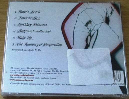THE VANISHED  CD  [Shelf G Box 24]