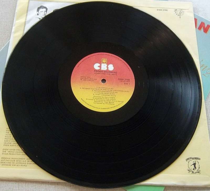 ADAM AND THE ANTS Prince Charming Gatefold LP Vinyl Record SOUTH AFRICA Cat# DNW 2700