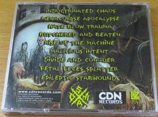 BLEEDING SPAWN Pathogenic Mechanized Abomination [South African Metal]