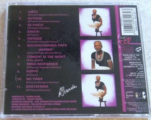 BRENDA FASSIE Now is the Time