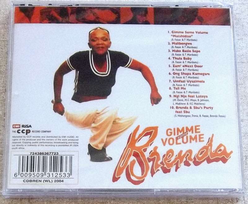 BRENDA FASSIE Gimme Some Volume CD