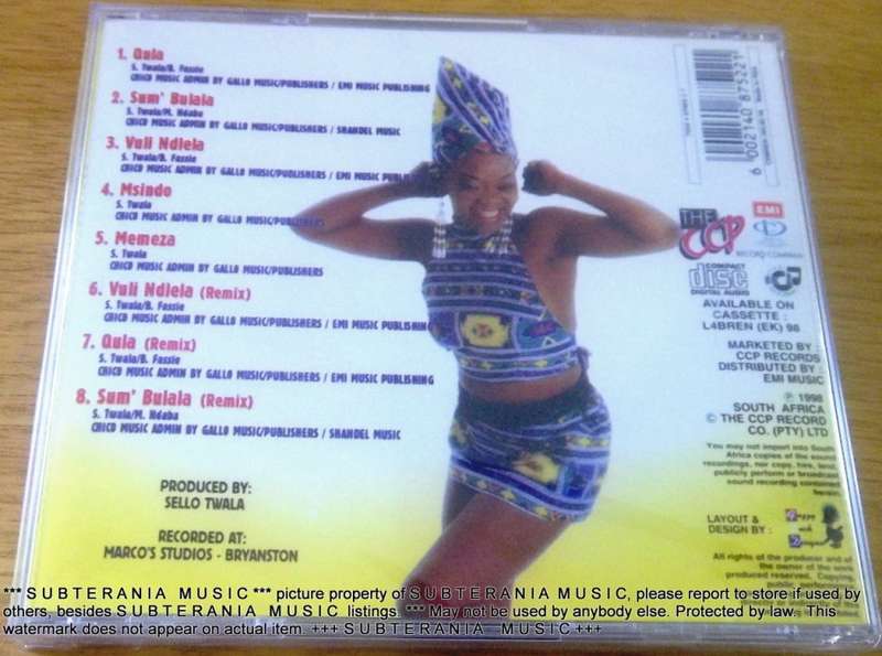 BRENDA FASSIE Memeza CD