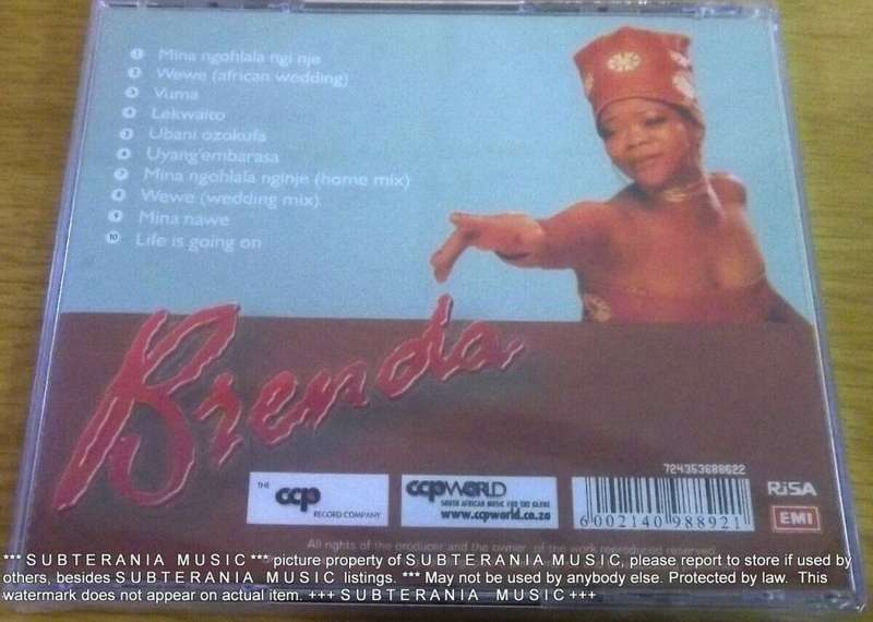 BRENDA FASSIE Mina Nawe CD