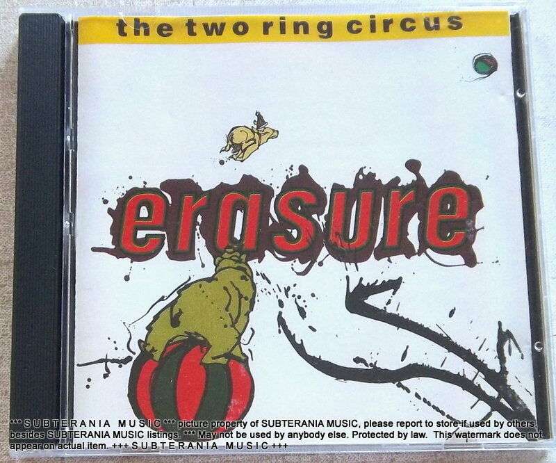 ERASURE The Two Ring Circus CD [VG+]