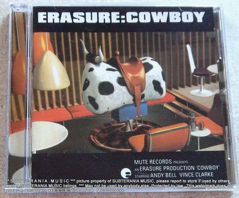 ERASURE Cowboy CD South African Issue