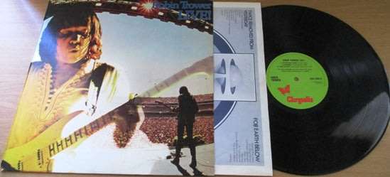 ROBIN TROWER Live! VINYL RECORD