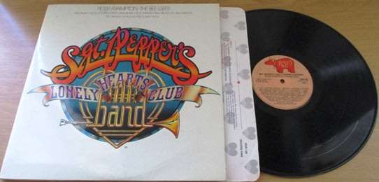 SGT PEPPERS LONELY HEARTS CLUB BAND O.S.T. 2XLP VINYL RECORD