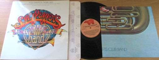 SGT PEPPERS LONELY HEARTS CLUB BAND O.S.T. 2XLP VINYL RECORD
