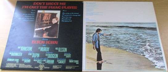 ELTON JOHN Don`t Shoot Me I`m Only the Piano Player VINYL RECORD