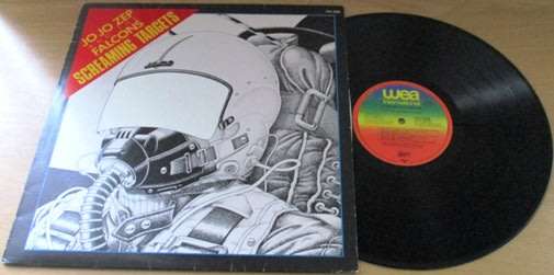 JO JO ZEP and THE FALCONS Screaming Targets VINYL RECORD