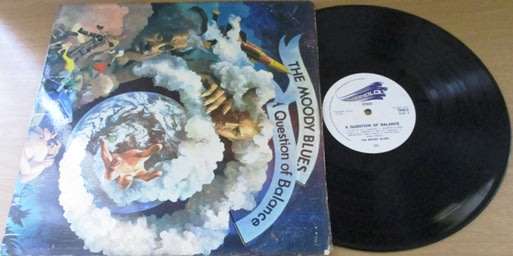 THE MOODY BLUES A Question of Balance VINYL RECORD