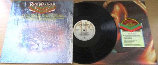 RICK WAKEMAN Journey to the Center of the Earth VINYL RECORD