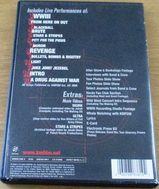 KMFDM WWIII Tour 2003 DVD
