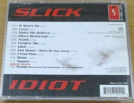 SLICK IDIOT Dick Nity  [Shelf Z Box 1]