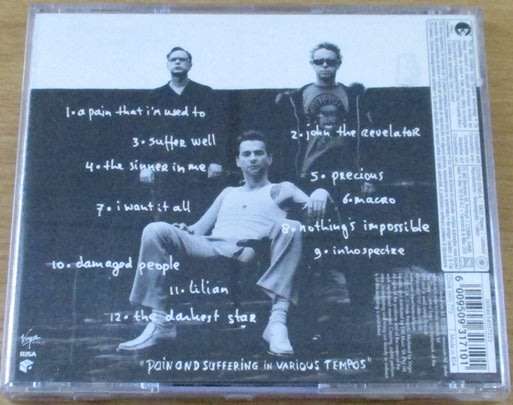 DEPECHE MODE Playing the Angel CD  [Shelf Z Box 1]