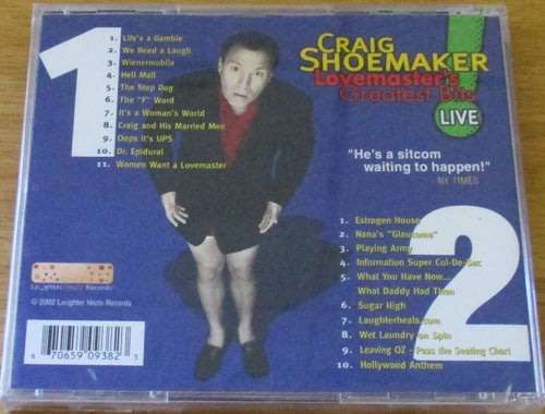 CRAIG SHOEMAKER Lovemaster's Greatest Bits Live 2xCD