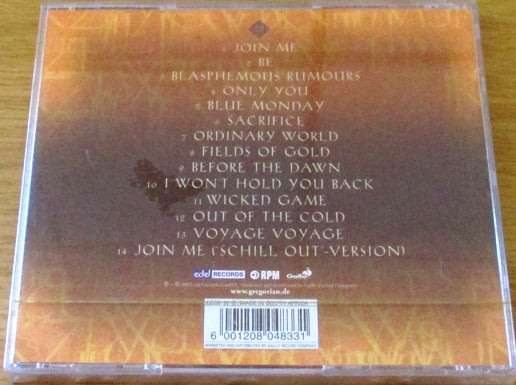 GREGORIAN Masters Of Chant Chapter III CD