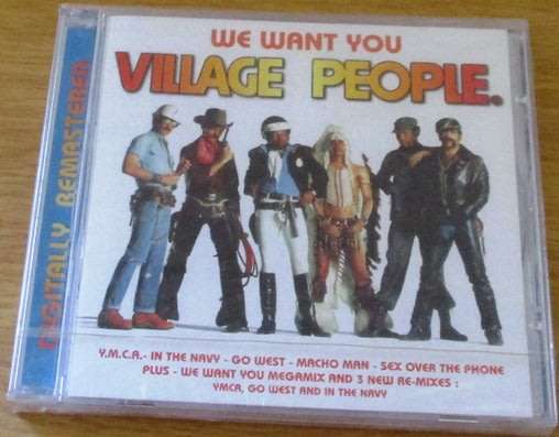 THE VILLAGE PEOPLE We Want You SOUTH AFRICA Cat# CDRPM1667