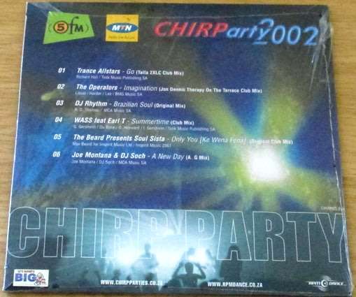 CHIRPARTY 2002 5 FM Dance CD [VARIOUS Box 1]