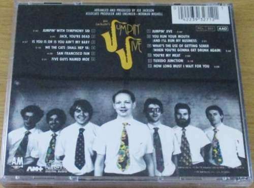 JOE JACKSON Jumpin` Jive [Shelf G Box 11]