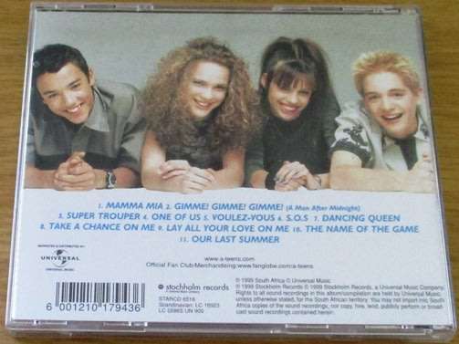 A TEENS The Abba Generation CD  [Shelf G Box 3]