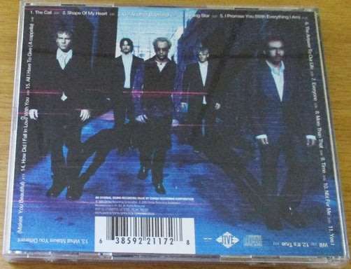 BACKSTREET BOYS Black and Blue 2xCD   [Shelf G Box 8]