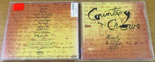 COUNTING CROWS August and Everything After CD  [Shelf Z Box 1]