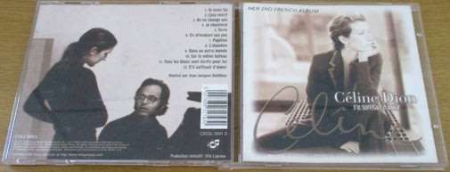 CELINE DION S`il Suffisait D`aimer CD  [Shelf Z Box 5]