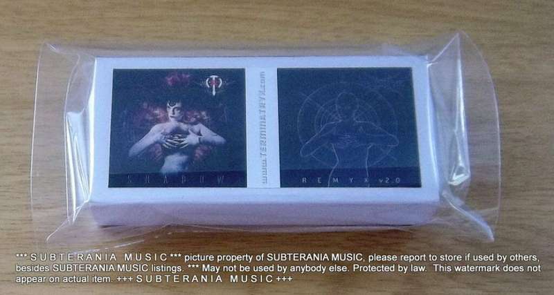 TERMINATRYX Shadow & Remyx v2.0 Ltd. Ed. silver metal laser engraved FLASH DRIVE