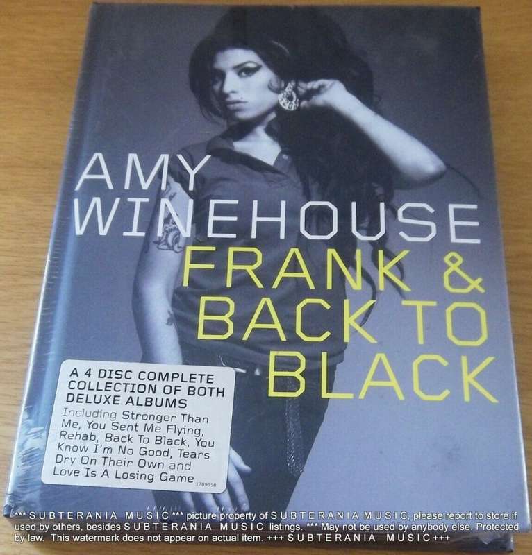 AMY WINEHOUSE Frank & Back To Black 4XCD Deluxe Limited Edition