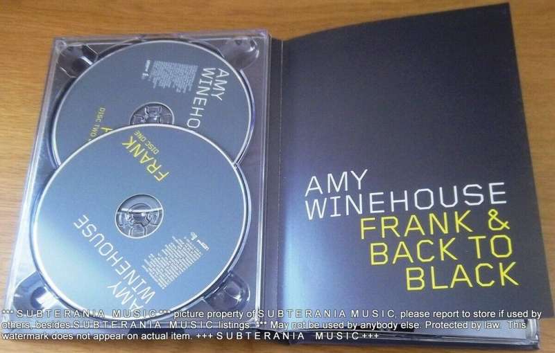 AMY WINEHOUSE Frank & Back To Black 4XCD Deluxe Limited Edition