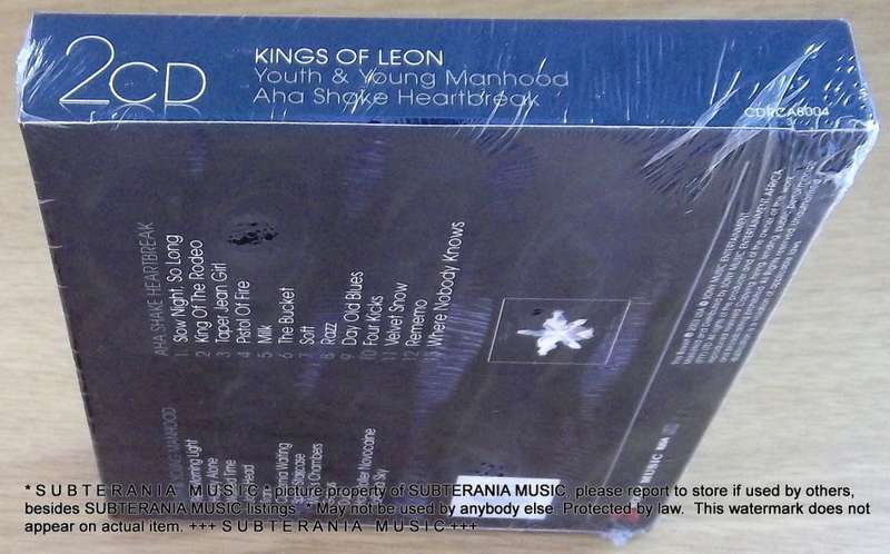 KINGS OF LEON Youth & Young Manhood +Aha Shake Heartbreak CD Box Set