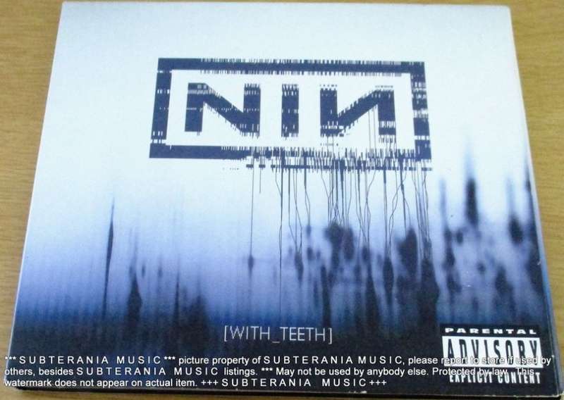 NINE INCH NAILS With Teeth CD  [Shelf G Box 18]