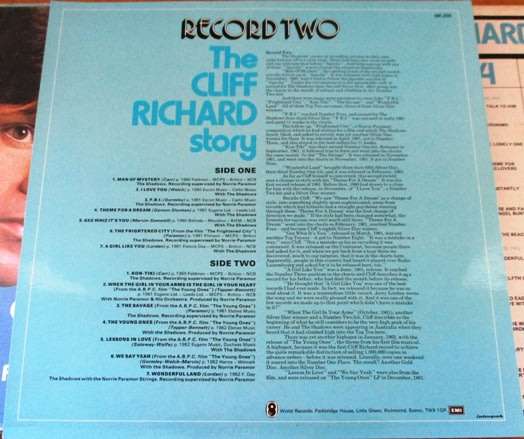 CLIFF RICHARD The Cliff Richard Story 6xLP BOX SET VINYL RECORD
