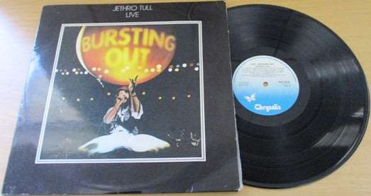 JETHRO TULL Bursting Out LIVE. 2xLP VINYL RECORD